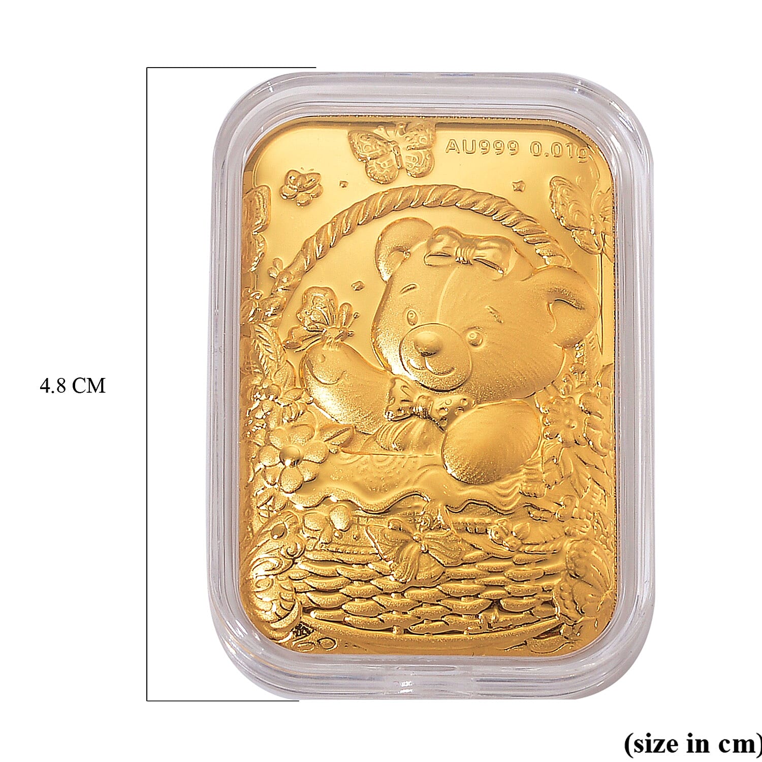 24K Yellow Gold (99.99% Purity) Teddy Bear Embossment Foil 8235370 6