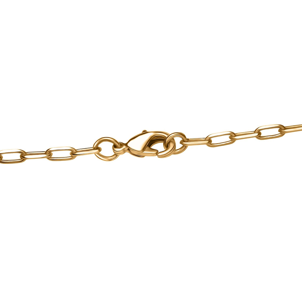 Designer Inspired - EverTrue - Natural Chrome Diopside Panther Necklace (Size - 20)_8235985_4