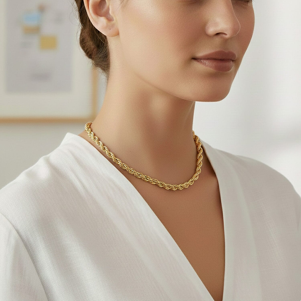 Chunky Rope Necklace (Size 20) 8236120 5