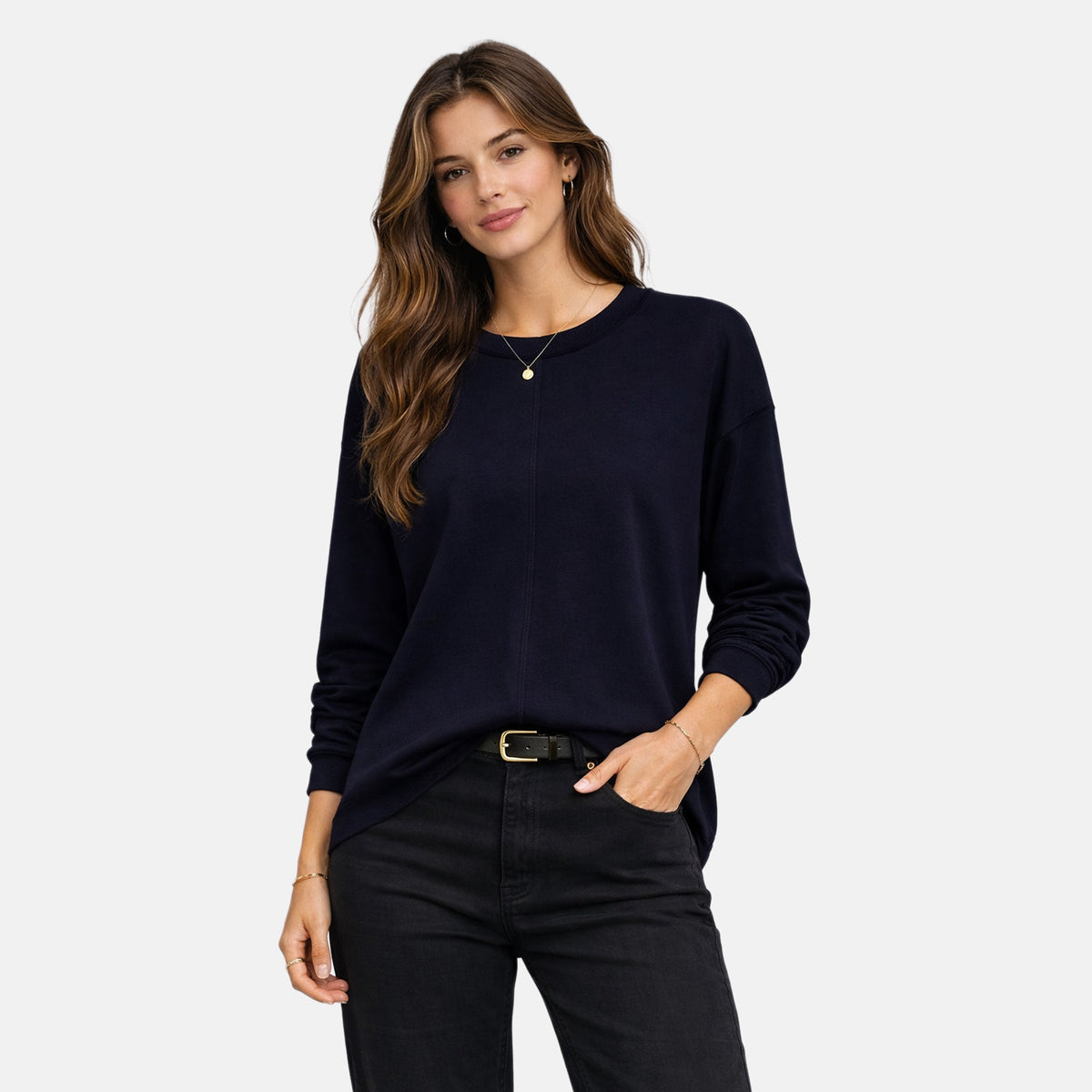 La Marey Super Soft Brushed Top (Size - S/M) - Black V32578207 0