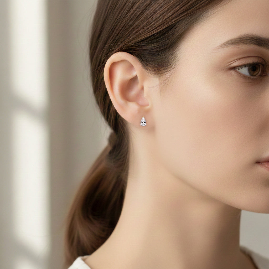Rachel Galley 9K Yellow Gold Lab Grown Diamond (VS/EF) Screw Back Earring_8240467_2