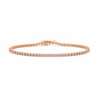 Close Out Deal - 9K Rose Gold SGL Certified Natural Champagne Diamond Bracelet (Size 7.5) 2.10 Ct._8240810