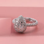 Treasure Of Siam - Rhodium Overlay Sterling Silver Ring_8240942_1