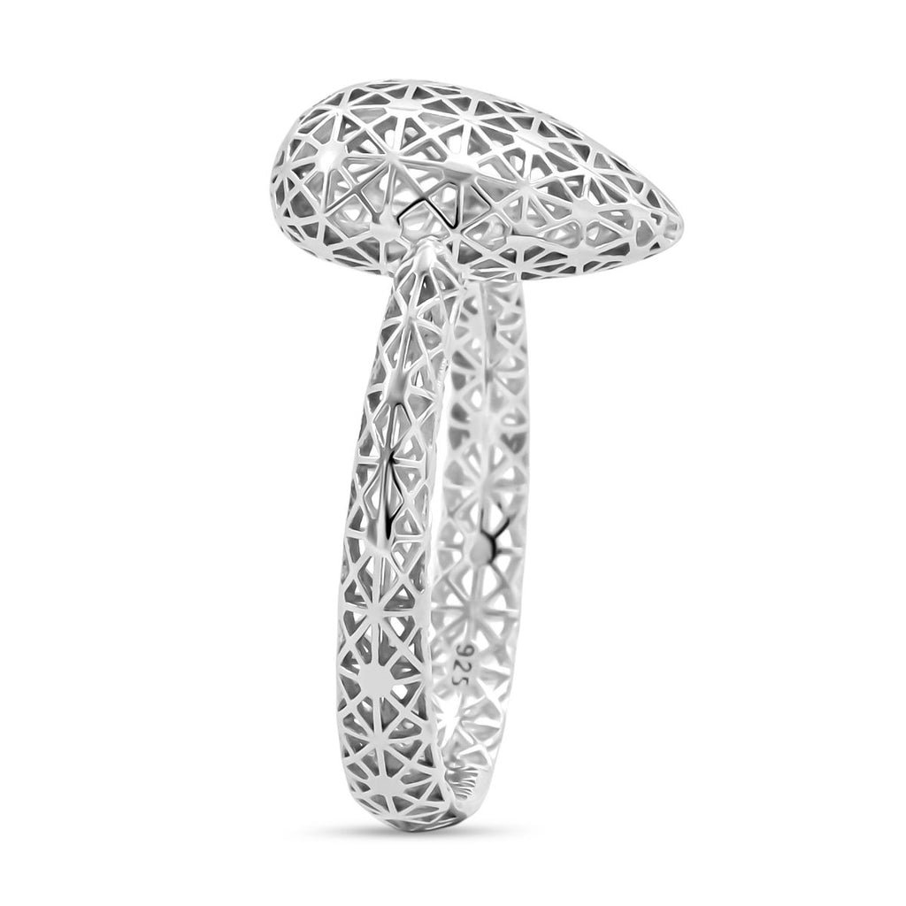 Treasure Of Siam - Rhodium Overlay Sterling Silver Ring_8240942_3