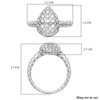Treasure Of Siam - Rhodium Overlay Sterling Silver Ring_8240942_5