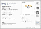 Luxuriant 14K Yellow Gold SGL Certified Lab Grown Diamond (VS/EF) Asscher Cut Ring 2.00 Ct._8242879_7