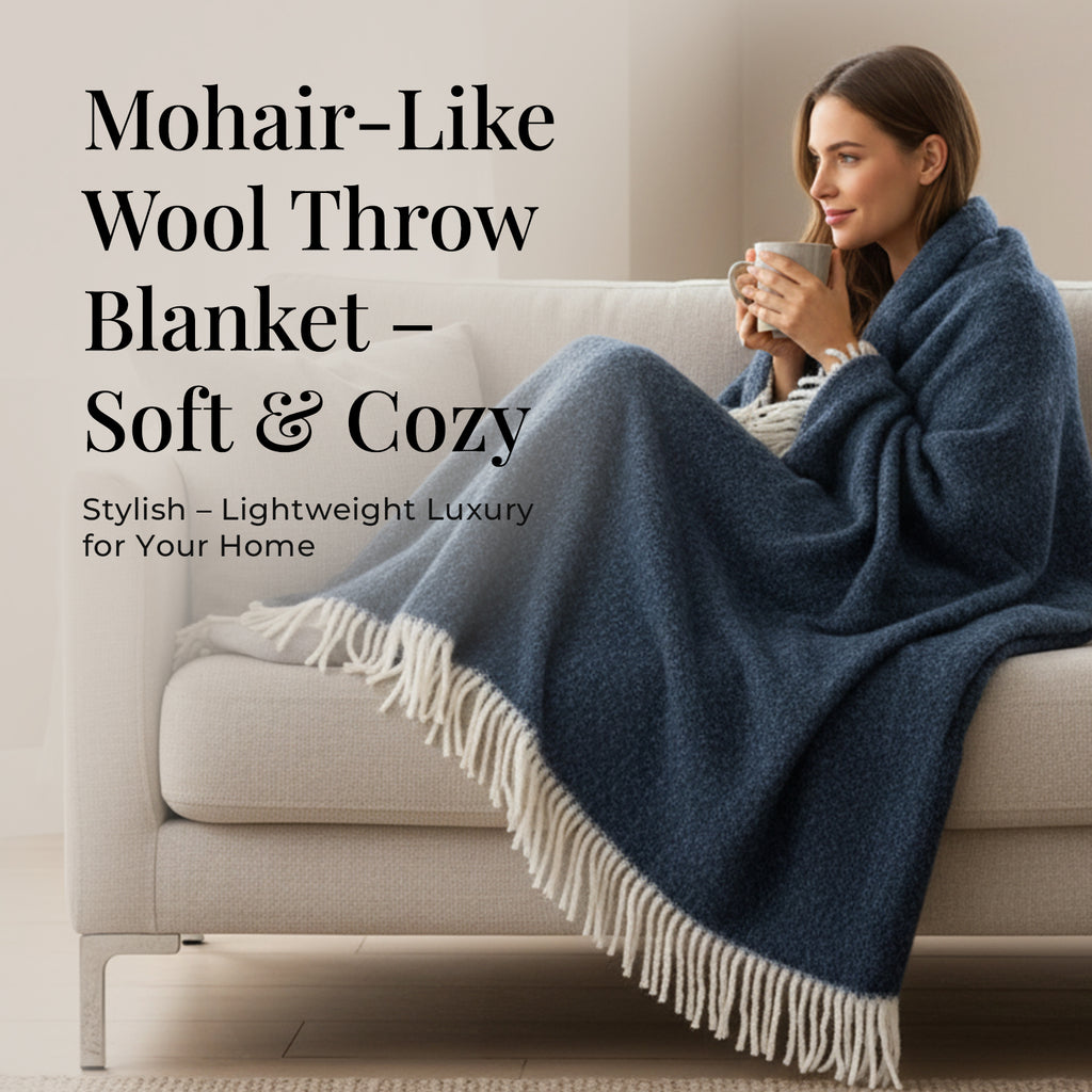 Patterned Throw Blanket (Size 130x1 cm) - Beige_8244666_1