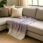 Supersoft Mohair Wool Cozy Mix Blanket with Timeless Appeal (Size 170x130 cm) - Rust_8244668