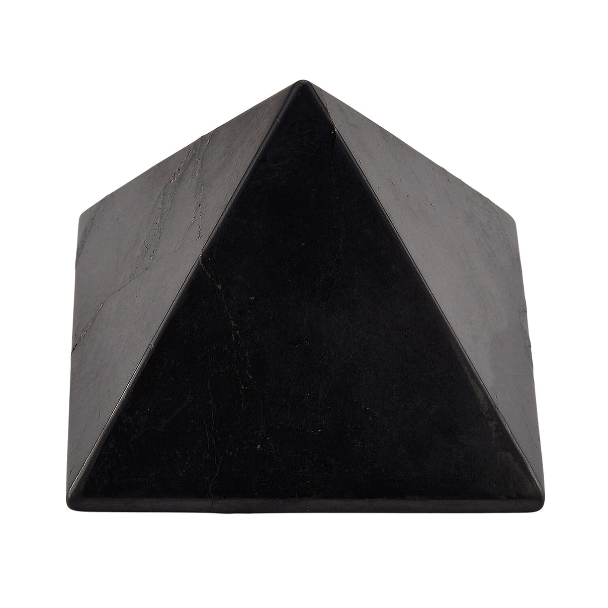 Natural Shungite Pyramid Figurine 3000.00 Ct. 8245311 0