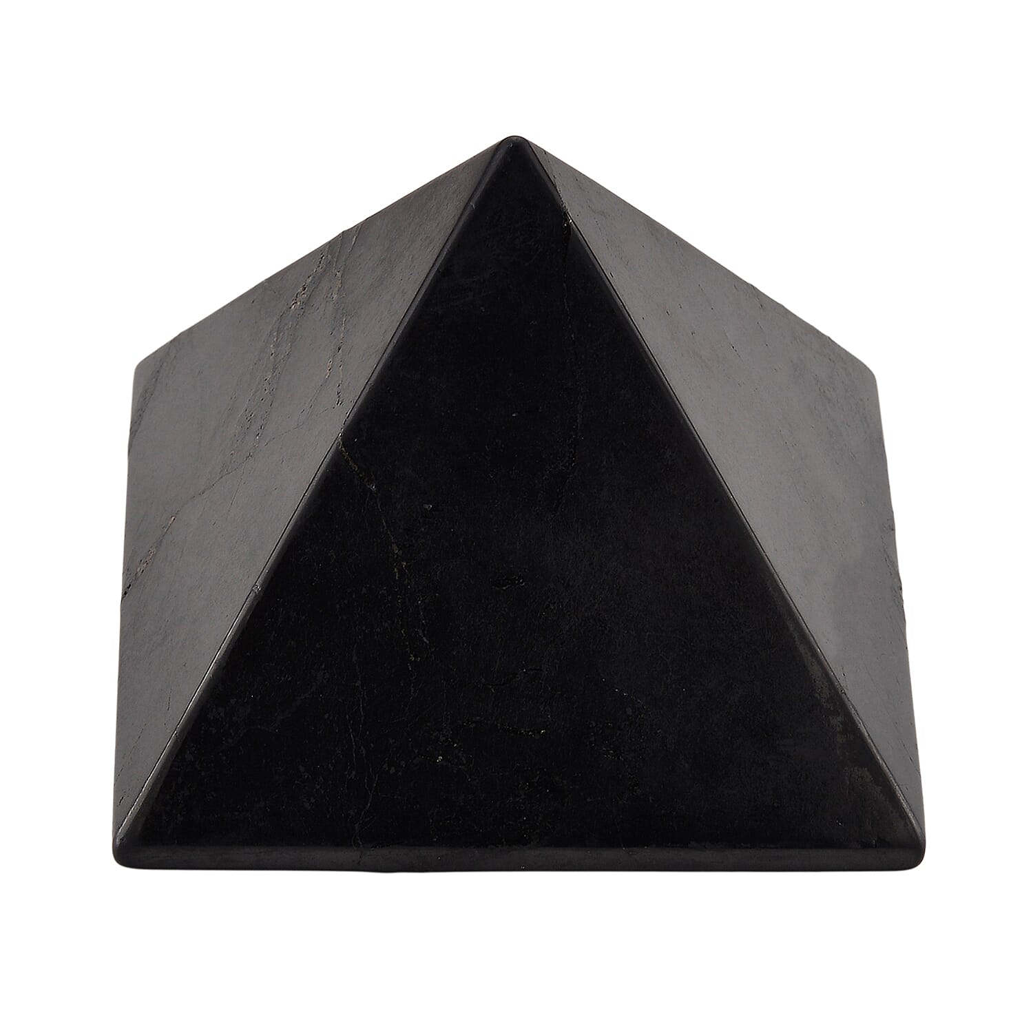 Natural Shungite Pyramid Figurine 3000.00 Ct. 8245311 0