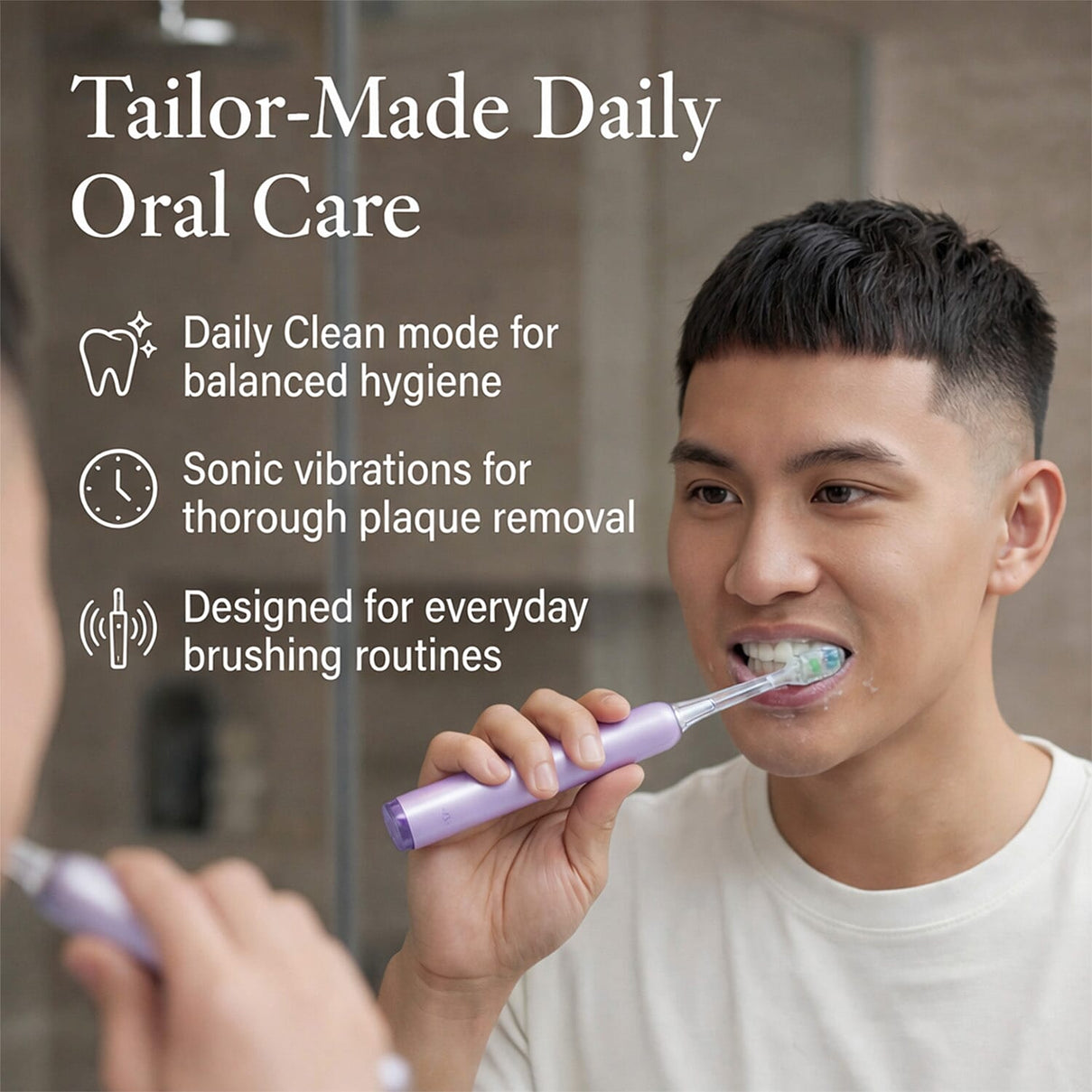 Lab Life Sonic Toothbrush with Ultra Wave UV Sanitising 8245529 2