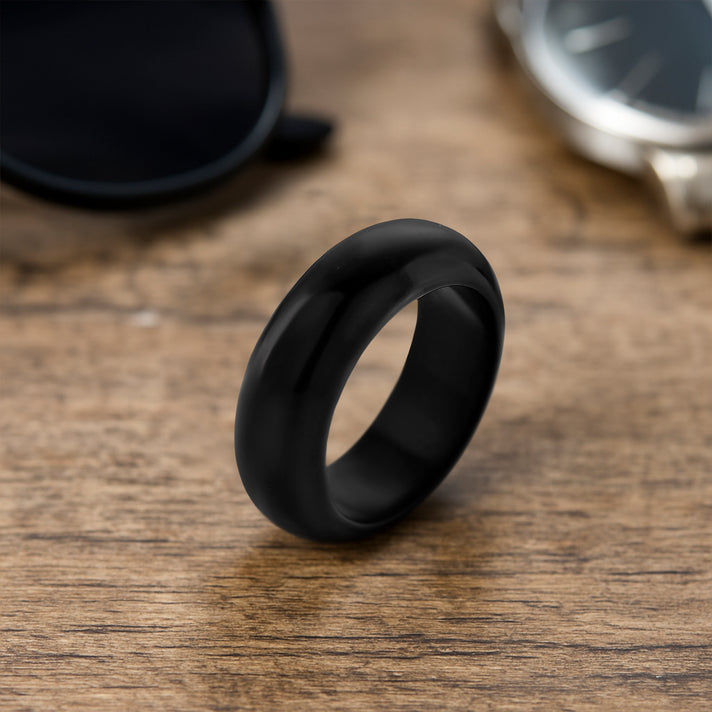 Natural Shungite Stone Ring 19.10 Ct. 8247265 2
