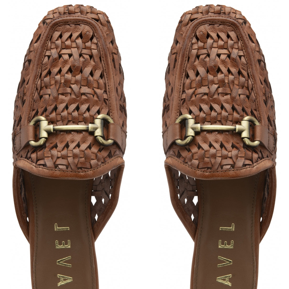 Ravel Women's Leather Anston Crochet Loafers (Size 6) - Tan 8247864 3