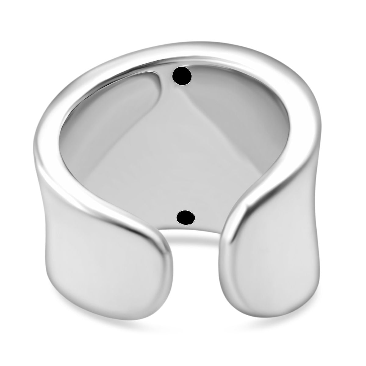 Designer Inspired Thai Sterling Silver Wide Cuff Ring 8248440 10