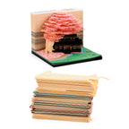 LIVMORE 2026 Tree House Sculpture Calendar & Acrylic Pen Holder - Pink_8249378_2