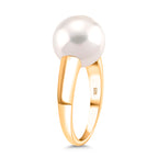 D'joy Edison Pearl (12 mm)  Ring in Yellow Gold Plated Sterling Silver_8249699_2