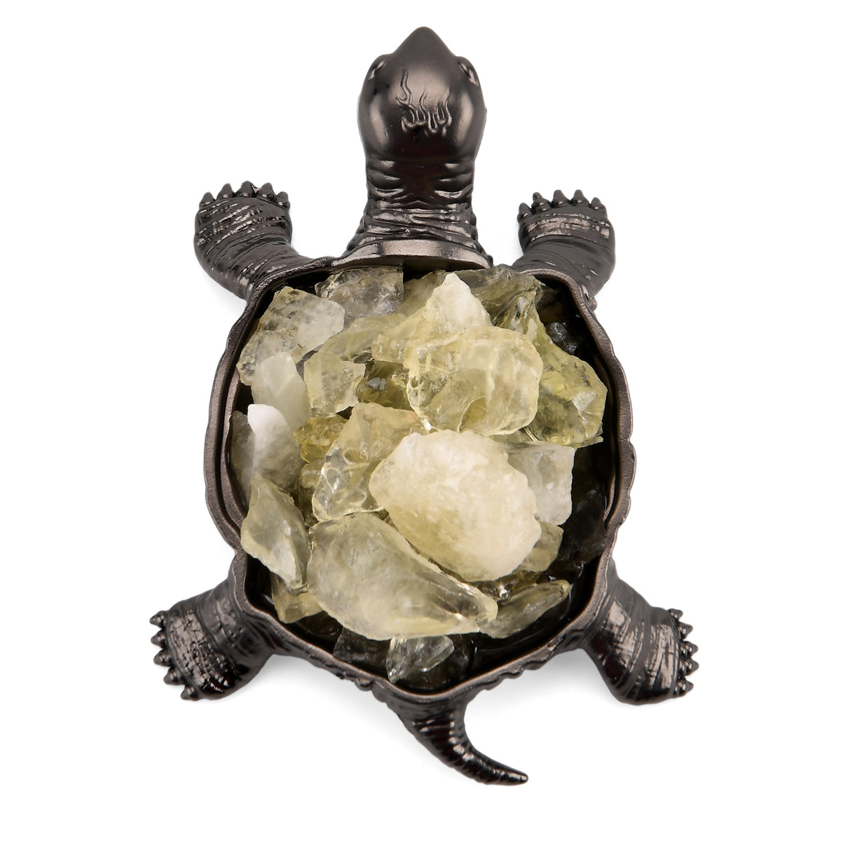 2-Piece Citrine Crystal Turtle with Matching Bracelet - Yellow V32526912 6