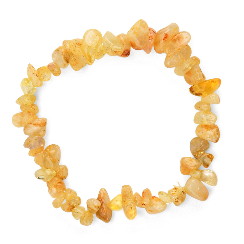 2-Piece Citrine Crystal Turtle with Matching Bracelet - Yellow_8250715_8