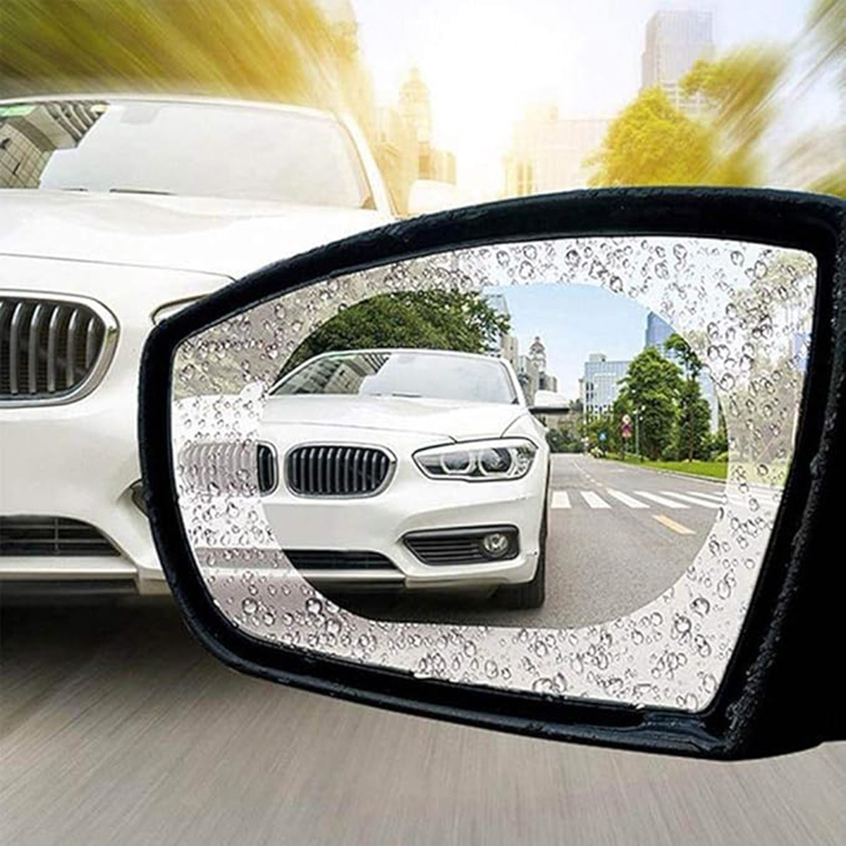 Car Mirror Cover - Blue V32512810 0