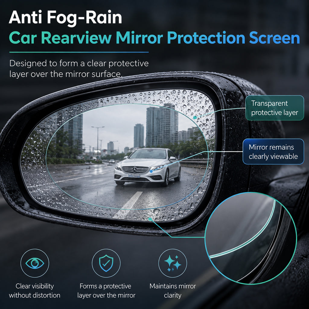 Car Mirror Cover - Blue_8250924_4