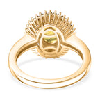 D'Joy Yellow Sapphire, Yellow Diamond & White Diamond Ring in 18K Vermeil Yellow Gold Plated Sterling Silver 2.17 Ct._8251465_4
