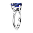 Rhapsody 950 Platinum AAAA Tanzanite White Diamond (VS/EF) Ring 2.56 Ct, Platinum Wt. 5.70 Gms._8251542_3