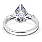 Rhapsody 950 Platinum AAAA Tanzanite White Diamond (VS/EF) Ring 2.56 Ct, Platinum Wt. 5.70 Gms._8251542_4