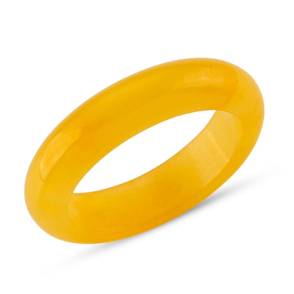Honey Jadeite Jade  Band Ring 15.00 Ct._8253842_2