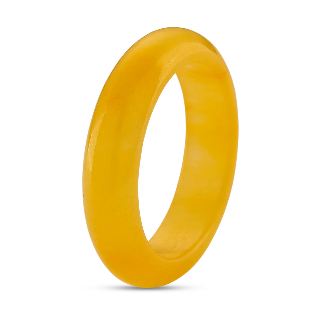 Honey Jadeite Jade  Band Ring 15.00 Ct._8253842_3