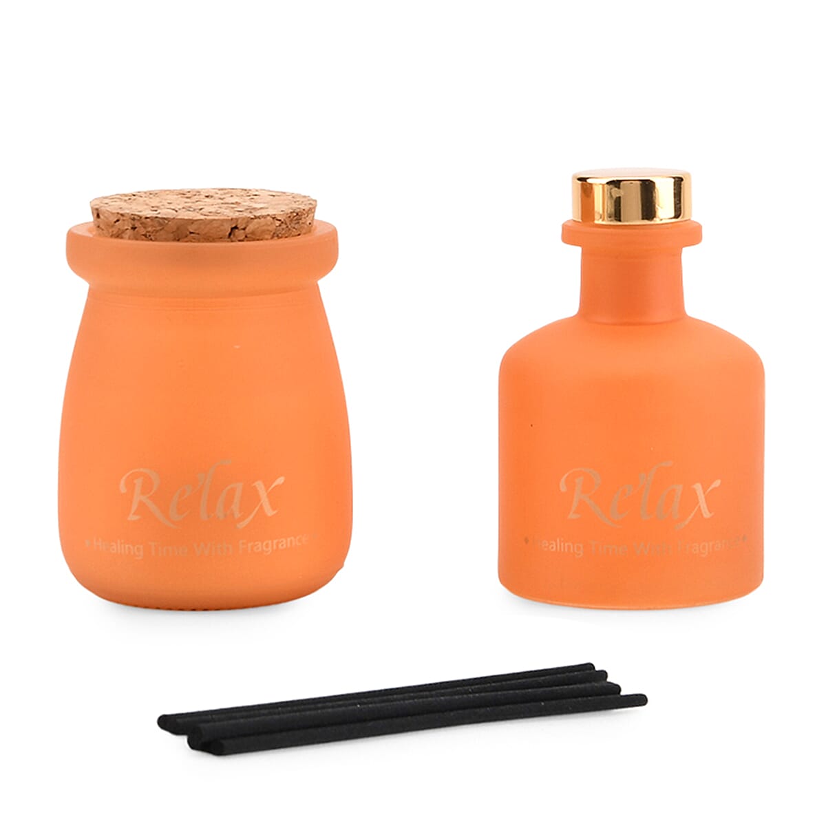 Orange &amp; English Pear Freesia Perfume Incense (50ml) &amp; Scented Candle Set V32534527 0