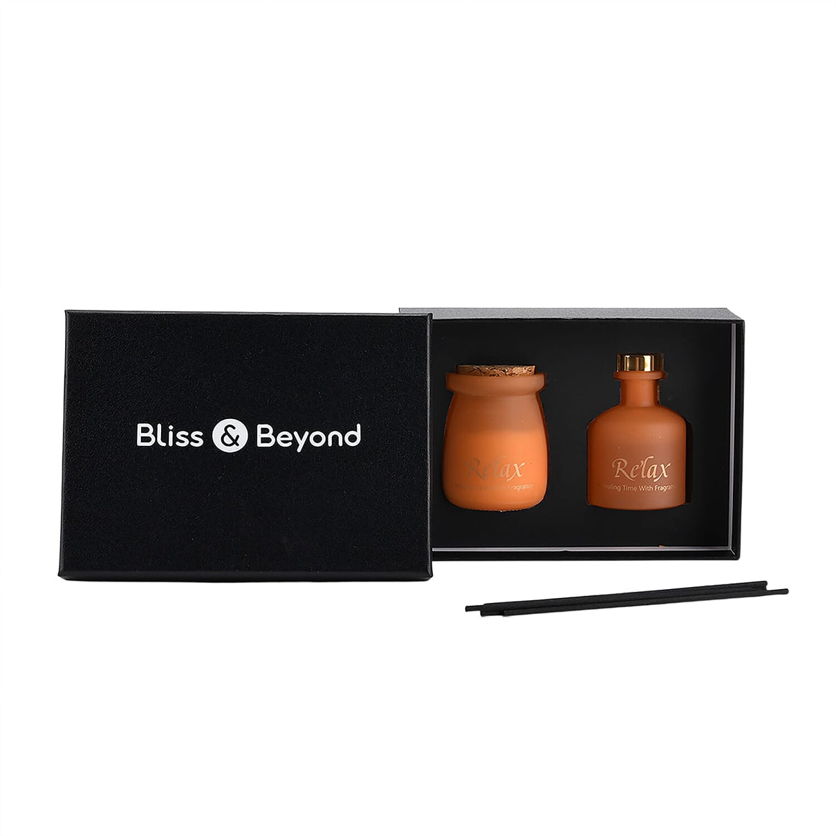 Orange &amp; English Pear Freesia Perfume Incense (50ml) &amp; Scented Candle Set V32534527 12