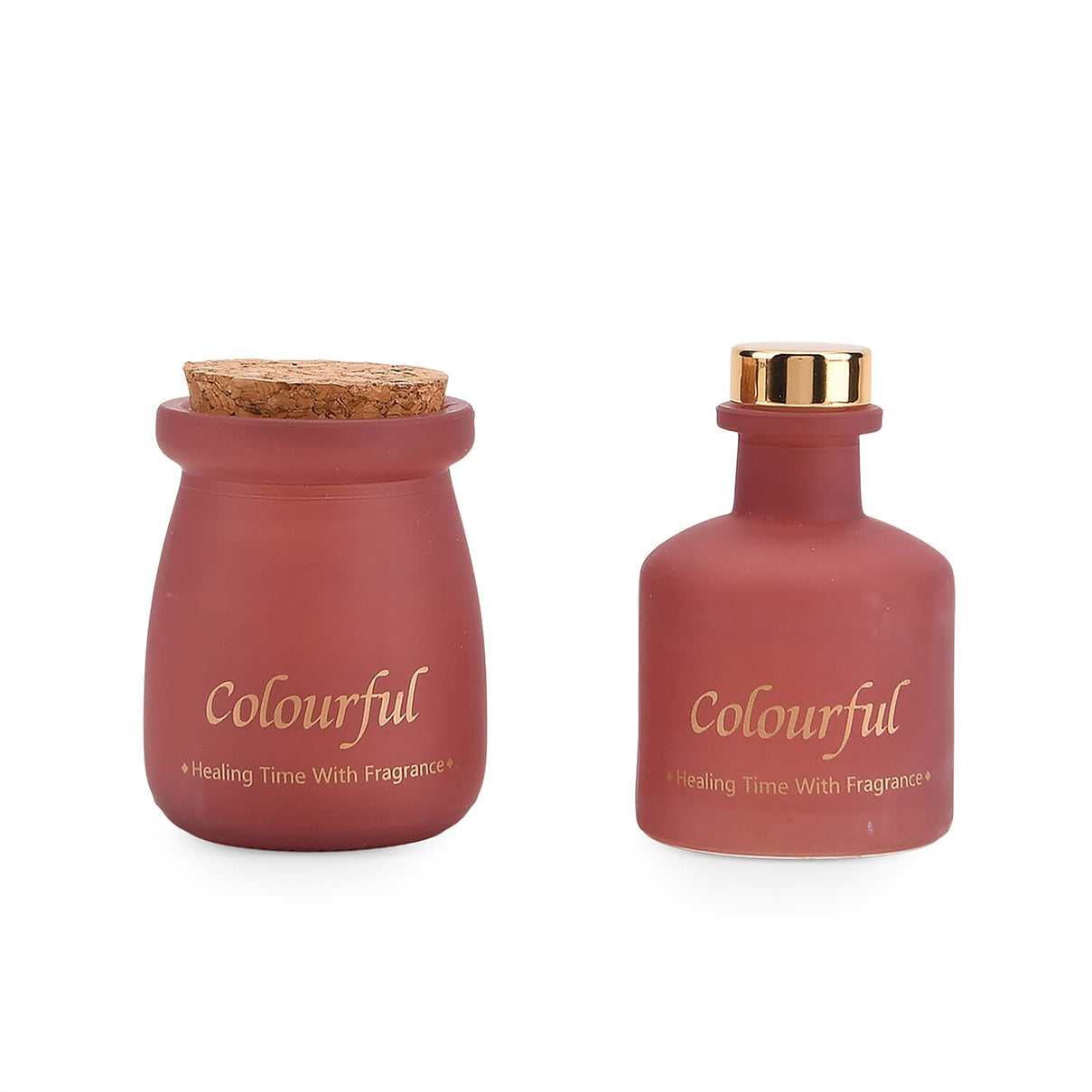 Ebony Rose Scented Jar Candle (50g) - Reed Diffuser (50ml) - Red 8256323 6