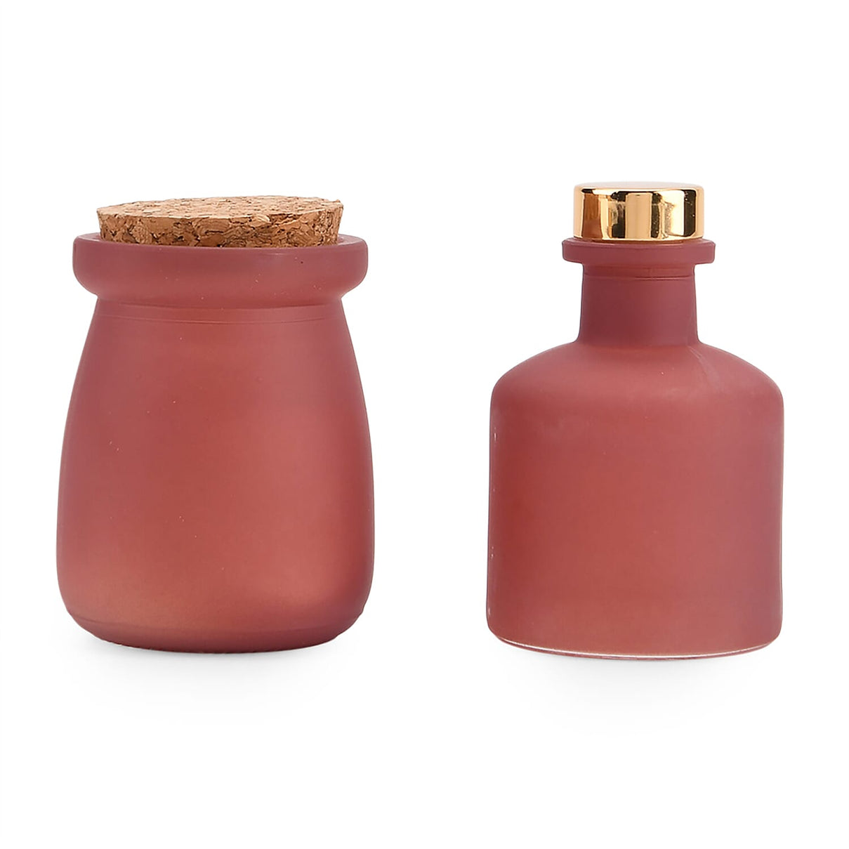 Ebony Rose Scented Jar Candle (50g) - Reed Diffuser (50ml) - Red 8256323 8