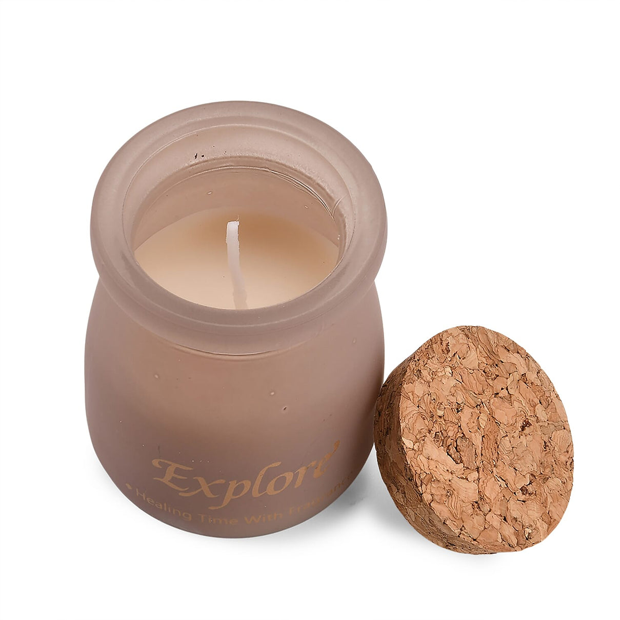 Blackberry Bay Leaf Perfume Incense (50ml) &amp; Scented Candle (50g) - Light Coffee V32519011 9