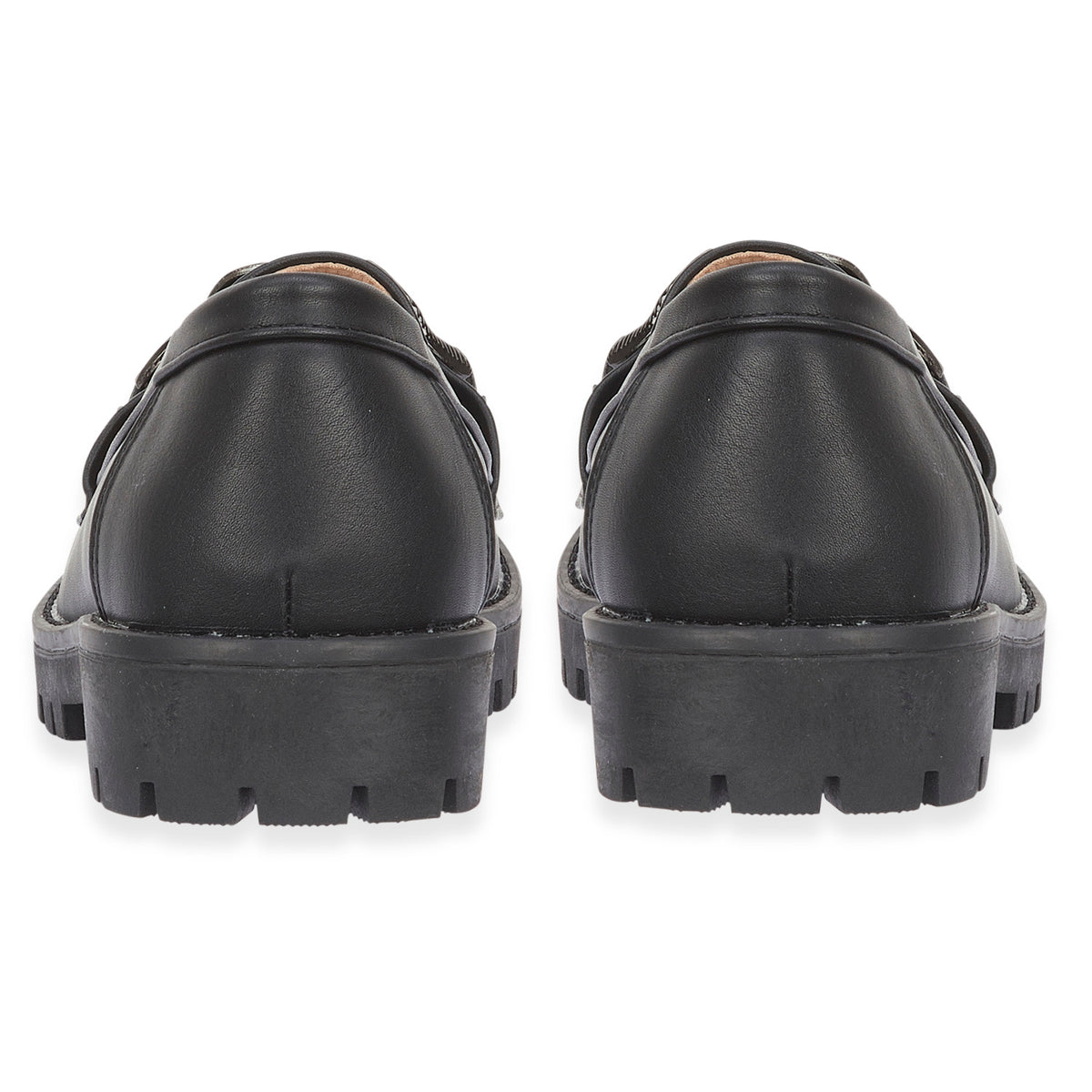 Adeline Ladies' Trendy Loafers With Padded Insole (Size 6) - Black V32693916 2