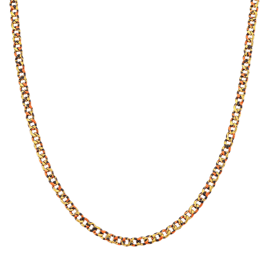 Designer Inspired - Leopard Print Necklace (Size 20)_8259835