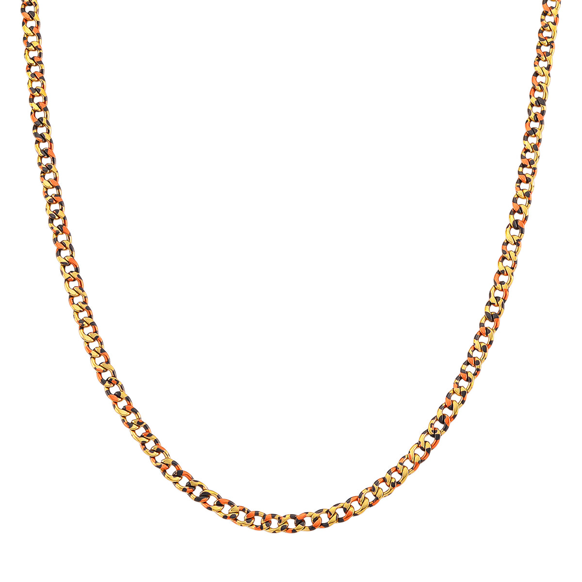 Designer Inspired - Leopard Print Necklace (Size 20) V32533236 0