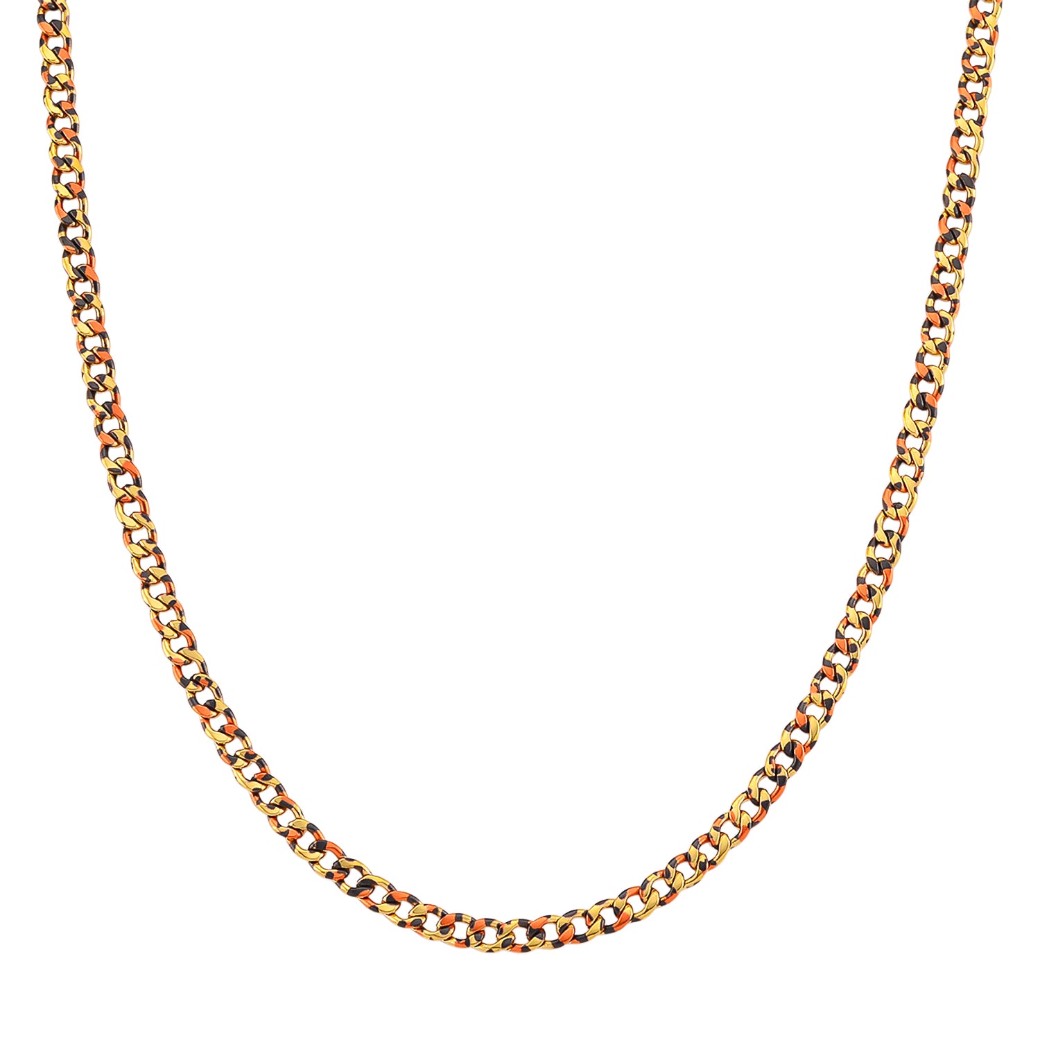 Designer Inspired - Leopard Print Necklace (Size 20) V32533236 0