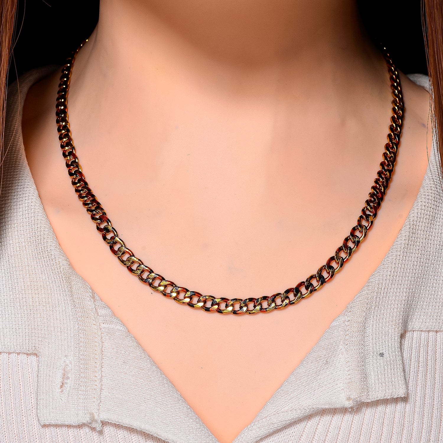Designer Inspired - Leopard Print Necklace (Size 20) V32533236 2