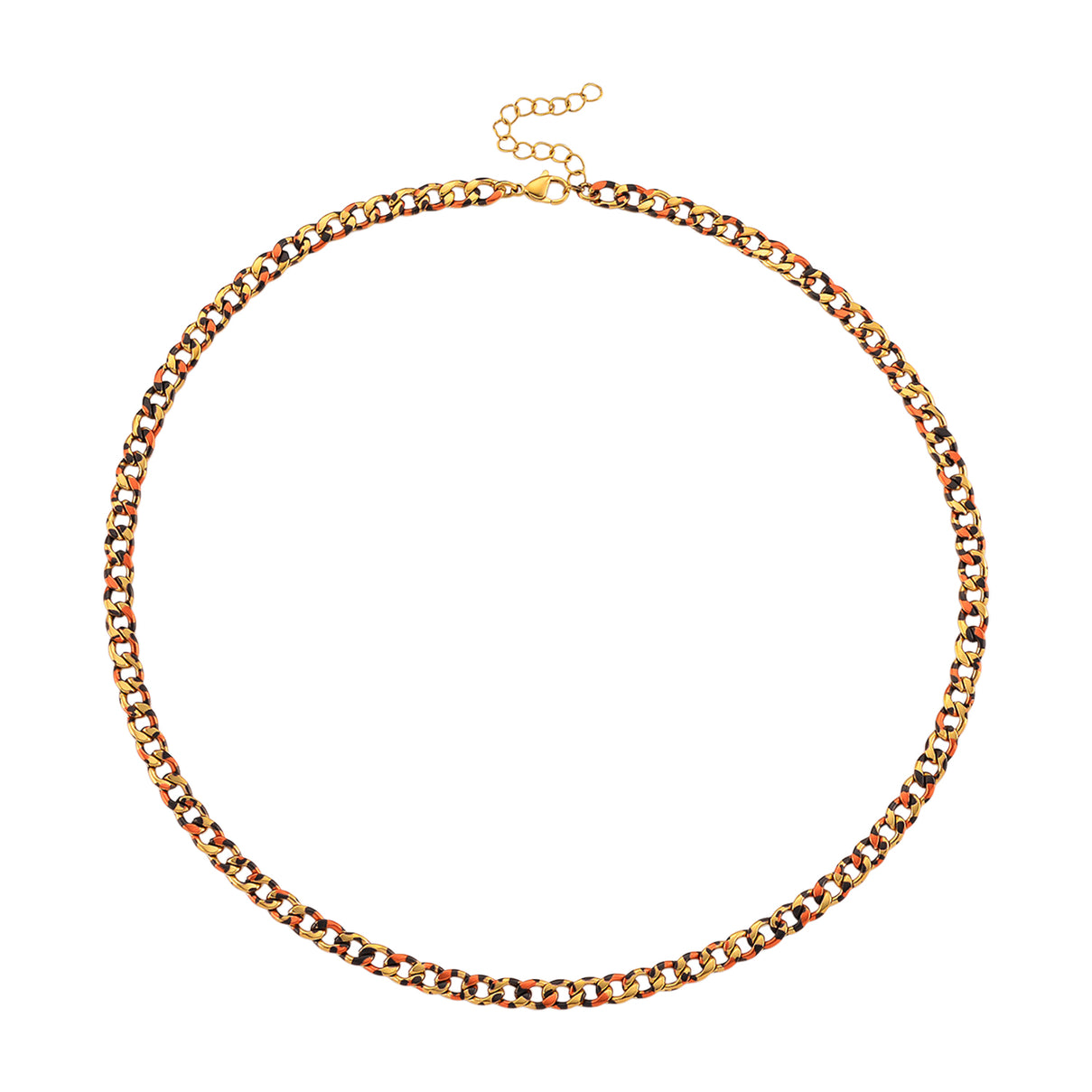 Designer Inspired - Leopard Print Necklace (Size 20) V32533236 4
