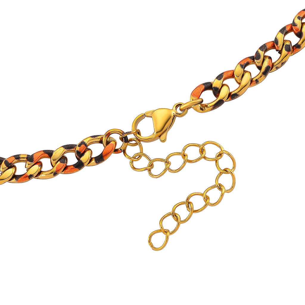 Designer Inspired - Leopard Print Necklace (Size 20)_8259835_4