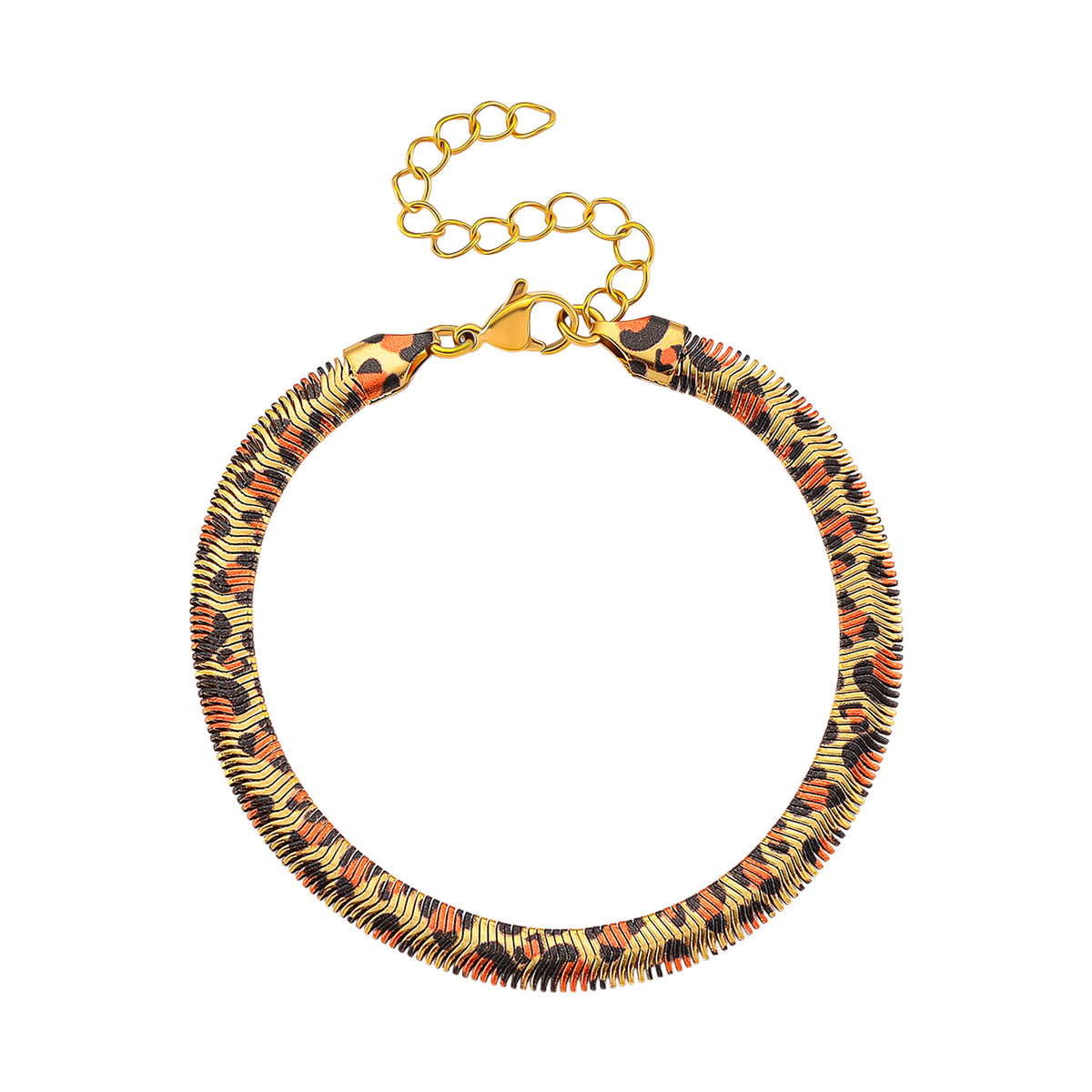 Designer Inspired- Leopard Print Bracelet (Size 7.5) V32532591 3