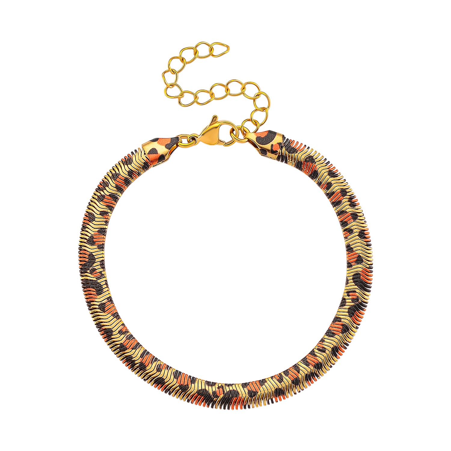 Designer Inspired- Leopard Print Bracelet (Size 7.5) V32532591 3