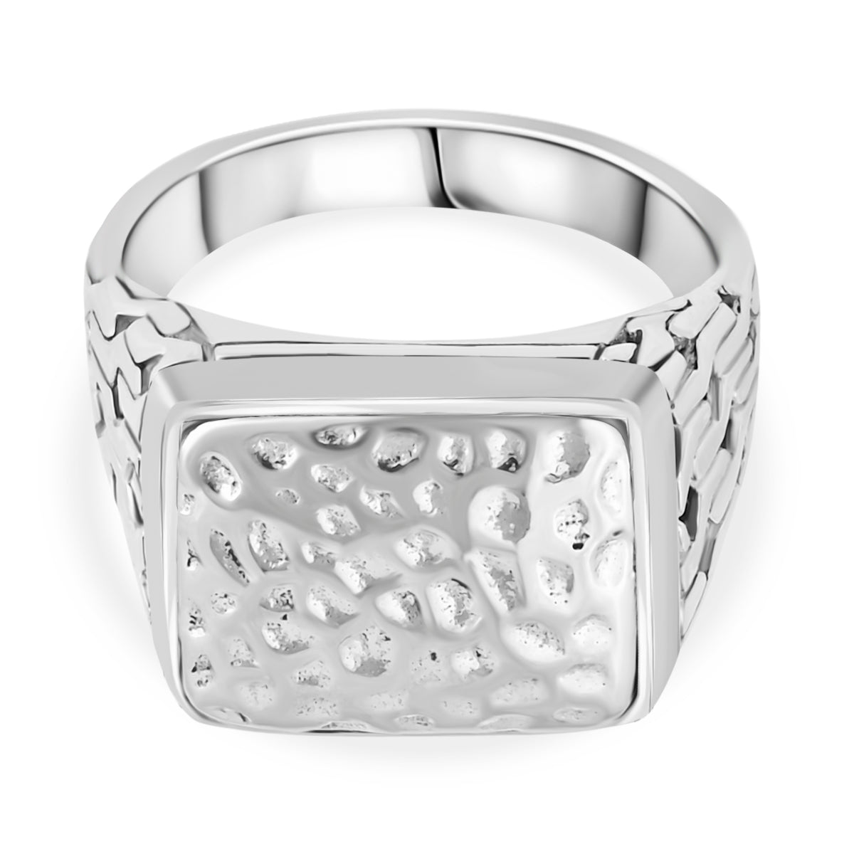 D'Joy Sterling Silver Signet Ring, Silver Wt. 10.74 Gms V32516284 0