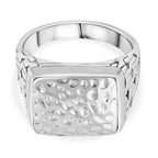 Royal Bali Collection- D'Joy Sterling Silver Signet Ring, Silver Wt. 10.74 Gms_8261978