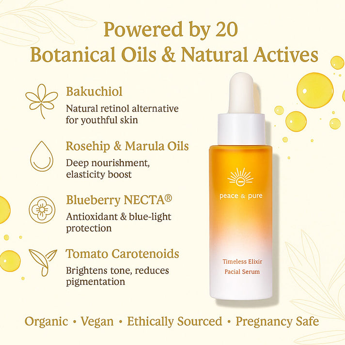 Peace &amp; Pure Timeless Elixir Facial Serum - 30ml 8262116 2
