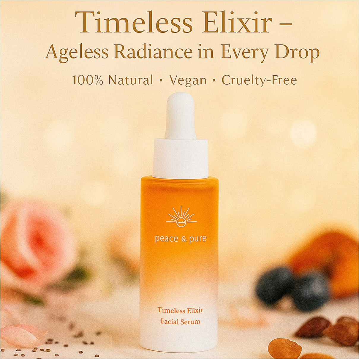 Peace &amp; Pure Timeless Elixir Facial Serum - 30ml 8262116 4