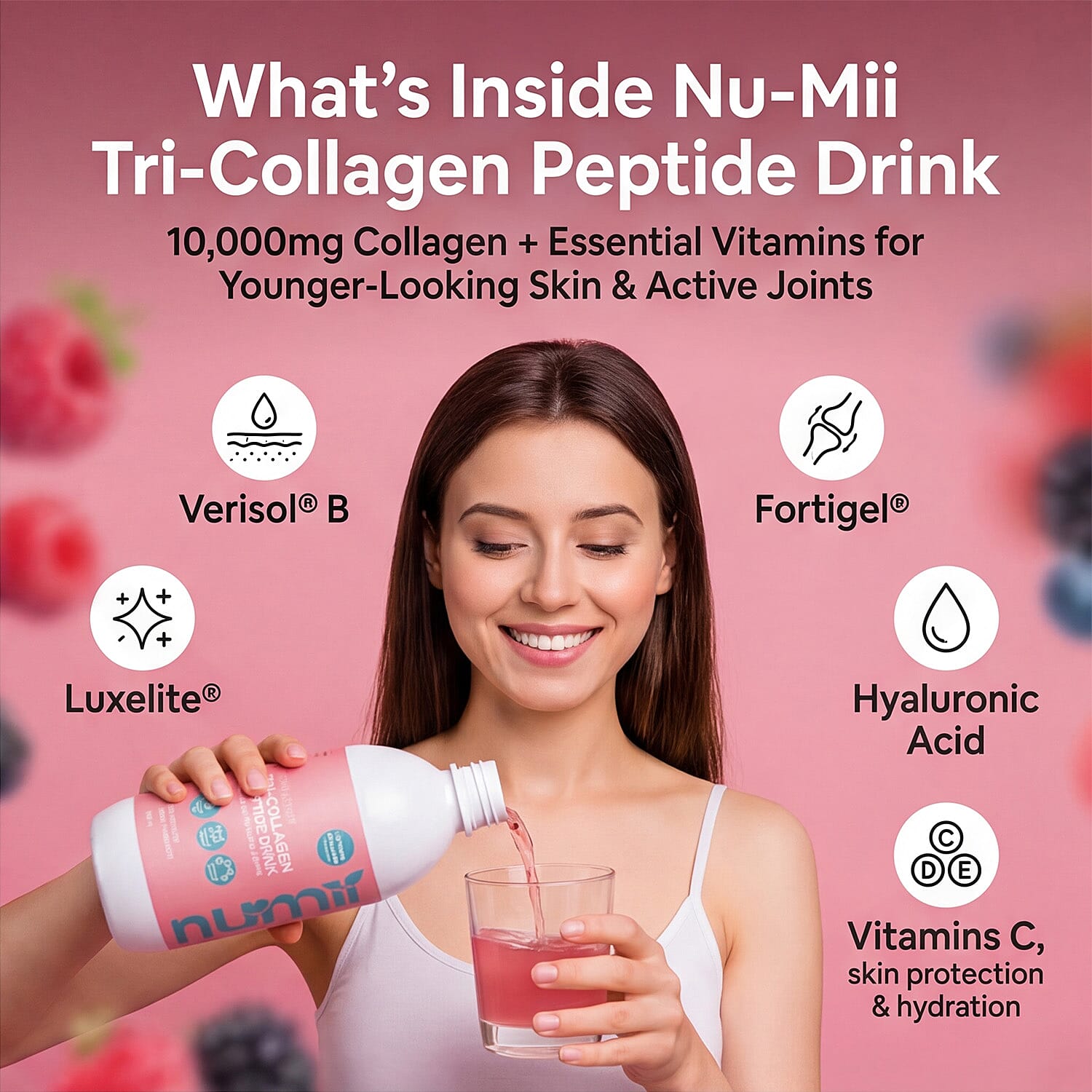 Nu-mii Advanced Version Collagen Drink (Incl Type 1 ,II and III) 8262249 2