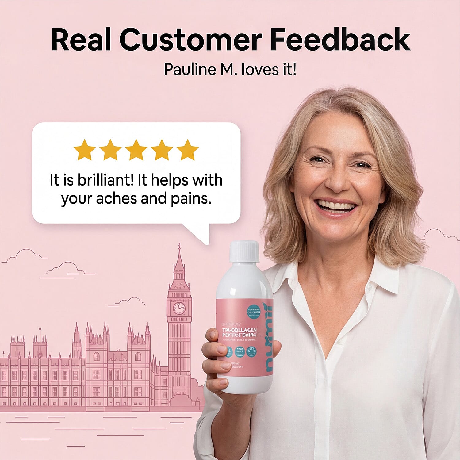 Nu-mii Advanced Version Collagen Drink (Incl Type 1 ,II and III) 8262249 3