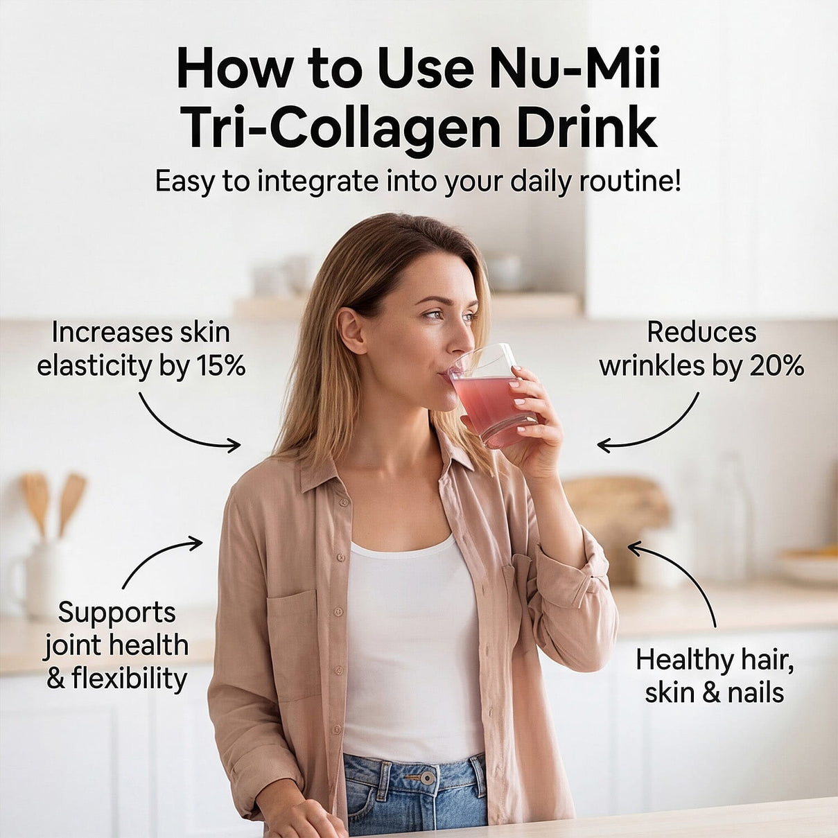 Nu-mii Advanced Version Collagen Drink (Incl Type 1 ,II and III) 8262249 4